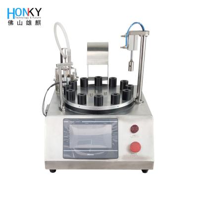China 2400PCS Per Hour E - Liquid Tube Filling Machine With High Precision Pump For Vape Oil for sale