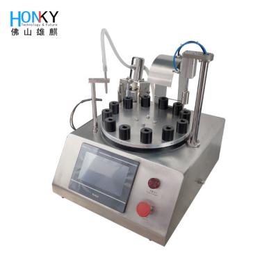China Perfume Sample 6ml Automatic Capping Machine XQZGD 12B Cap Pressing for sale
