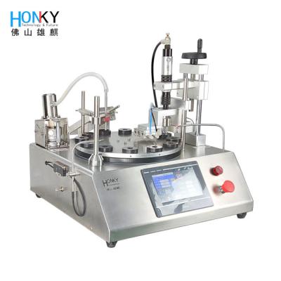 China Semi Automatic 2000 BPH Vial Capping Machine With Ceramic Pump for sale