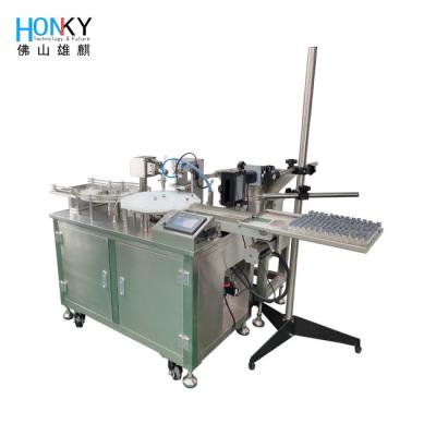 China Cosmetic Vial 6ml Desktop Filling Machine Rotary Table Design for sale