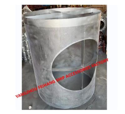 Chine Filtre de coffre de mer en acier inoxydable 316, élément filtrant, épaisseur de matériau de 2 à 6mm, traitement avec les dessins fournis à vendre