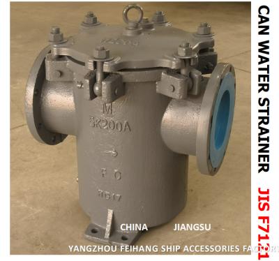 China Impa8720010 Can Water Filters 5k-200a S-Type Can Water Strainer 5k-200a S-Type Jis F7121 for sale