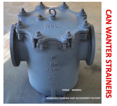 China IMPA872011 Marine Can Water Filters 5K-250A S-Type Body - Filtro de ferro fundido - Aço inoxidável à venda