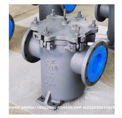 China S-artiger JIS F7121 5k-150a zylinderförmiger Wasser-Filter der Dosen-Wasser-Sieb-5K-150A - gerader Meerwasser-Filter zu verkaufen