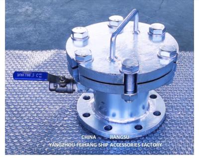 China Oil Sewage International Shore Connection AS6100 CB/T3657-94 Sewage Discharge Connection With Exhaust Valve for sale
