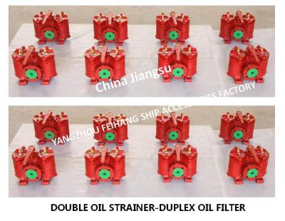 China Marine Dual Fuel Filter A25 0.25-0.16 CB/T425-1994 Double Oil Strainers Marine Dual Fuel Filter A25 0.25-0.16CB/T425-19 for sale