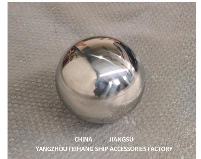 中国 バラスト タンク空気管の頭部のプラスチック浮遊球のためのステンレス鋼の浮遊球 販売のため