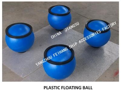 China Bola de flotación plástica para la bola de flotación plástica de la cabeza del tubo de aire del depósito de gasolina para la cabeza del tubo de aire del tanque de lastre en venta