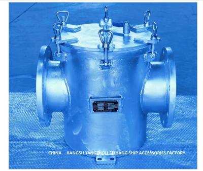 China Seawater Filter Main Seawater Filter Main Seawater Strainers A250 CBM1061-81 Carbon Steel Body, Stainless Steel Filter for sale