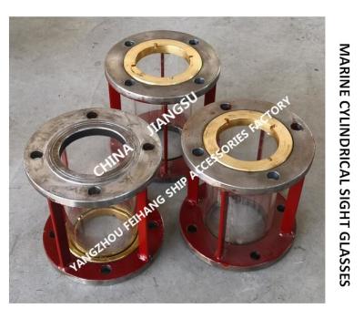 Chine Douille acier-cuivre de fonte de corps de Jis F7218 Marine Cylindrical Sight Glasses 5k-40a à vendre
