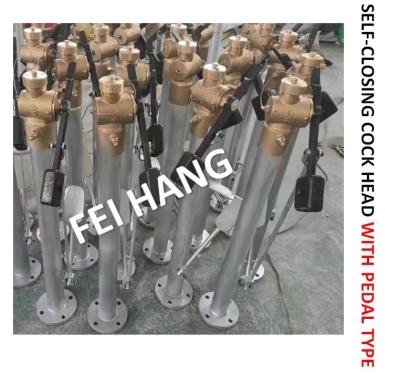 China Self-Closing Cock Head With Pedal Type FH-DN40 Cb/T3778-99 for sale