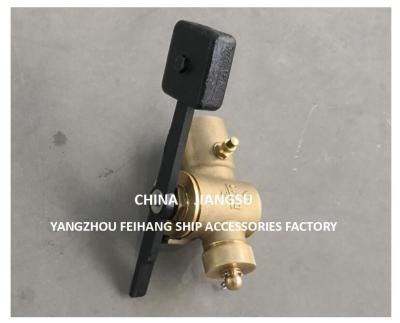 China FH-40A CB/T3778-1999 Marine sounding self-closing valve for anchor chain cabin  With Counterweight Te koop