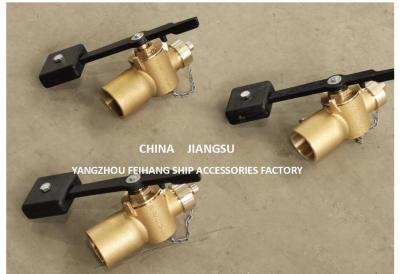 中国 Specifications To Cb/T3778 Sounding Self-Closing Valve For Fuel Tank Fh-Dn40 Cb/T3778-99 販売のため