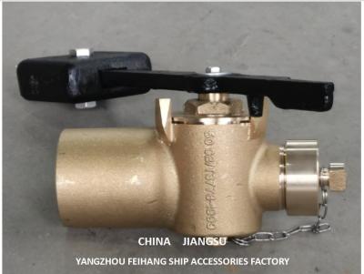 中国 Marine Bronze Self-Closing Gate Valve Head For Sounding Pipe Dn50 Cb/T3778-99 Material-bronze with counterweight 販売のため