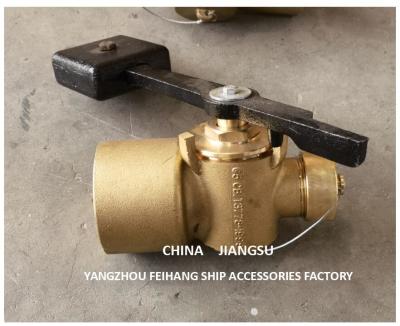 China FH-65A CB/T3778-1999 Marine Sounding Self-Closing Valve For Anchor Chain Cabin for sale