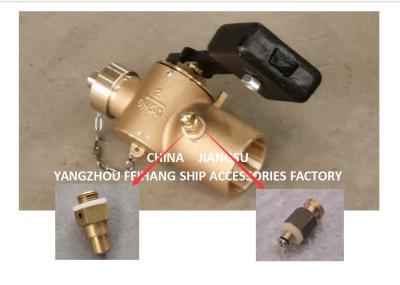 China DN6, Spring Loaded Self Closing Vent Valve Material Bronze / Brass Connection Form Threaded Connection for sale