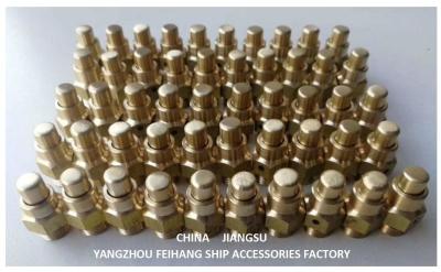 China Dn6 Spring Loaded Self Closing Vent Valve For Sounding Self Closing Valves Material Bronze/Brass for sale