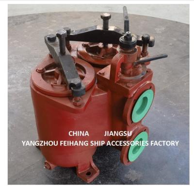 Cina JIS 5K-80A DUPLEX OIL STRAINER ((U-TYPE) & DUPLEX OIL STRAINES MODello 5K-80A JIS F7202 in vendita