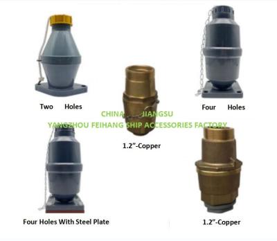 China IMPA 233390-Válvula de drenaje de escotillas marinas Válvula de drenaje de aguas residuales Válvula de cubierta de escotillas marinas Válvula de flujo en venta