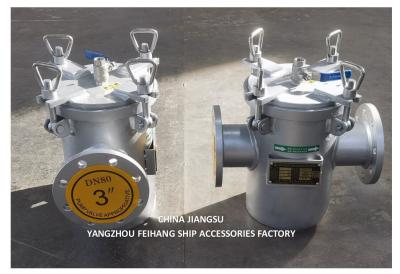 China Los filtros de aguas marinas de acero inoxidable - Marino 316L de filtro de aguas marinas de acero inoxidable modelo AS80 CB/T497-2012 en venta