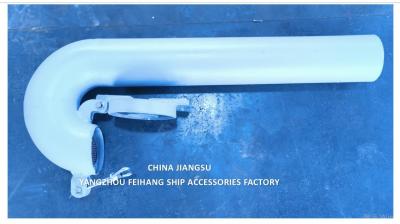China Marine Deck Goose Neck Ventilation Diameter 100mm, Round Type, With Flap Valve (Goose Neck Shall Be Closable) Te koop