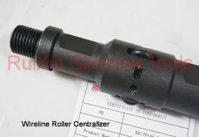 China 1,75 pulgadas secuencia de la herramienta de Slickline del centralizador del rodillo del cable metálico de 2 pulgadas en venta