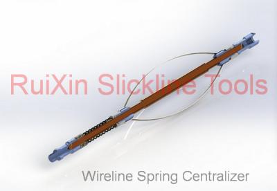 China Nickel Alloy Steel Wireline Spring Centralizer SR QLS Connection for sale