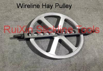 China Cast Aluminum Wellhead Wireline Hay Pulley For Well Intervention for sale