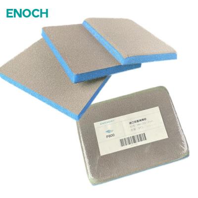 China Paint Medium Fine Sanding Sponge Abrasive Sanding Disc Wet And Dry Sandpaper for sale