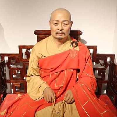 China Lifesize Monk Silicone Male Mannequin Monk Wax Figure OEM for sale