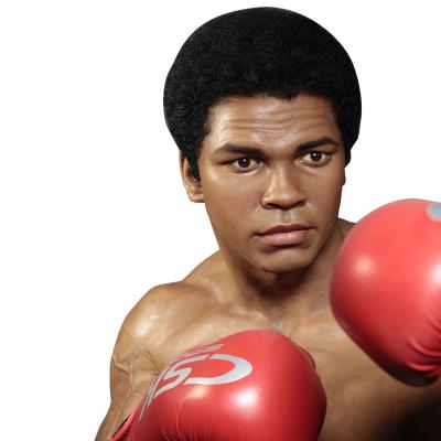 China Boxing King Celebrity Wax Figures Ali Human Life Size Wax Figure ODM for sale