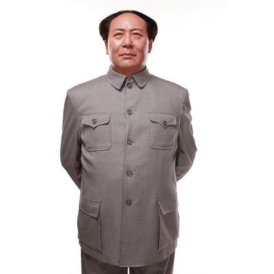 China Silicone histórico Clay Sculpture humano de Mao Celebrity Wax Figures Customized do presidente à venda