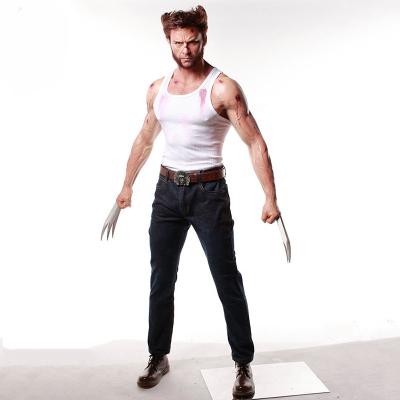 China X-Men Wolverine Famous Movie Character Wax Statue Figure for sale