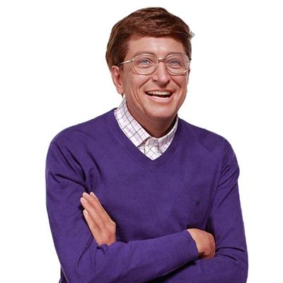 China Bill Gates Bespoke Sculpture Silicone Resin Wax Figure 59 Inches for sale