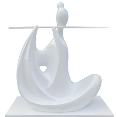 China Ornamento ISO9001 de Life Size Statues do músico da fibra de vidro das esculturas da decoração da casa do ODM à venda