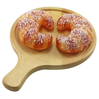 China Fake Simulation Realistic Bread Dessert 3D Model For Decoration Display Props Shiny for sale