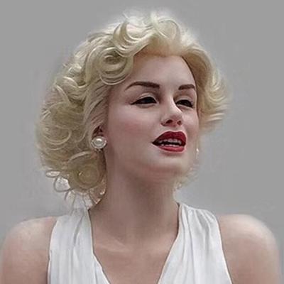 China ODM Outdoor Fiberglass Sculpture Life Size Marilyn Monroe Wax Figure for sale