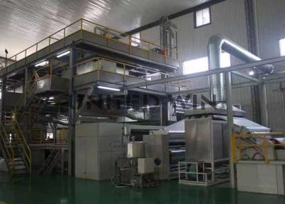 China 15-100g SMS Spun Meltblown Non Woven Fabric Machine Automatic For Mask Protective Suit for sale