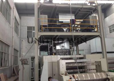 China Cadena de producción no tejida de 100GSM Smms Spunmelt Meltblown máquina del polipropileno de Spunbond en venta