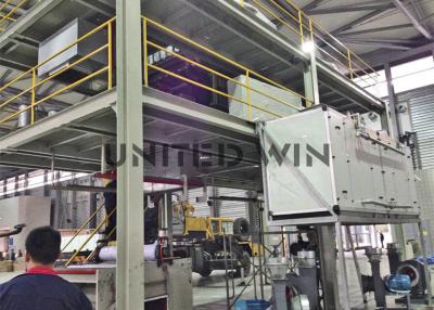 China 3 Ply Mask SMS Spunlace Nonwoven Machinery Textile Disposable Nappies Making Machine for sale