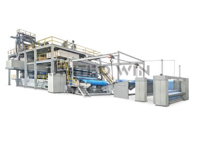 China 4800MM SMMS SMS PP Spunbond Non Woven Fabric Machine Line 20-200GSM for sale