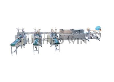 China C TYPE Face Mask Making Machinery N95 Surgical Mask Production Line Turkey With Three Line for sale