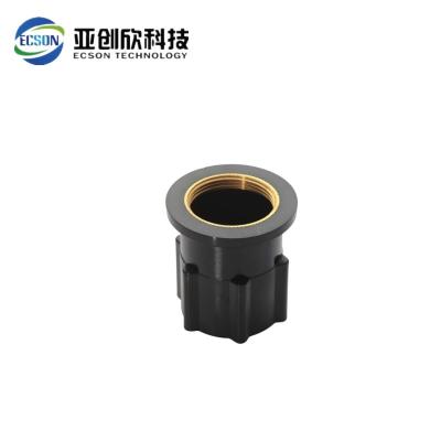 China ODM monocavidad 3d impresa de plástico de inyección de molde negro ensamblaje en venta