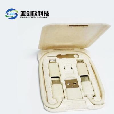 China Straw Polypropylene OEM Phone Charger Kit Silk Screen Printing for sale