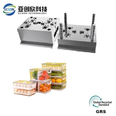 China Mobiliário moderno de moldagem por injecção para recipientes de alimentos brancos quadrados à venda