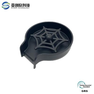 China Moldeado por inyección personalizado Pequeñas piezas Lavadora automática de tazas negra en venta