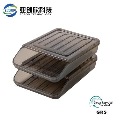 China Hot Runner Cold Runner Injection Mold Assembly voor eiopslagdoos Te koop