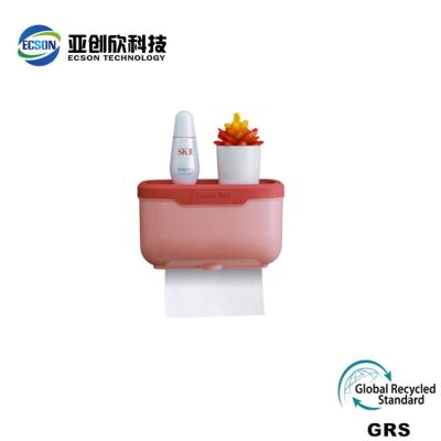 China Conjunto de molde de corrido caliente de cavidad única para caja de almacenamiento de tejidos de baño en venta