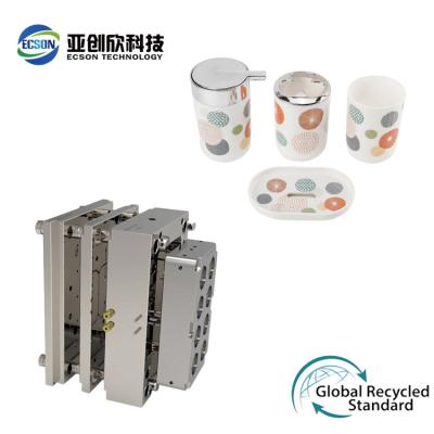 China Conjunto de accesorios de baño de OEM de inyección rápida de plástico en venta