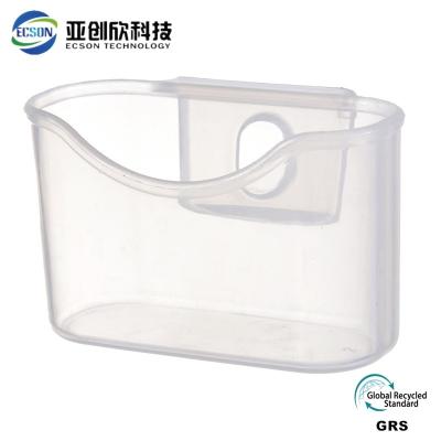China Peças de polir de plástico de moldagem por injecção OEM Caixa de armazenamento pequena pendurada à venda